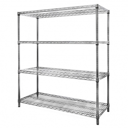 CHROME WIRE SHELF 