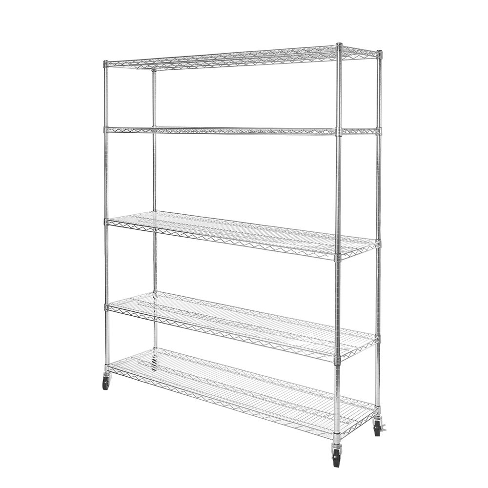 Chrome wire shelf 