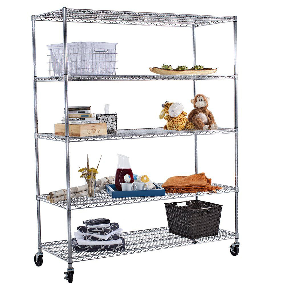 5 Tier shelf trolley 