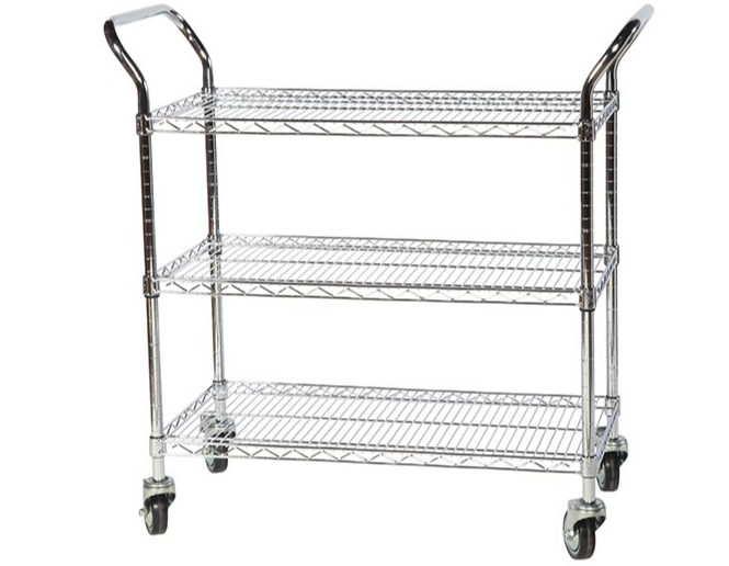 3 tier shelf trolley 