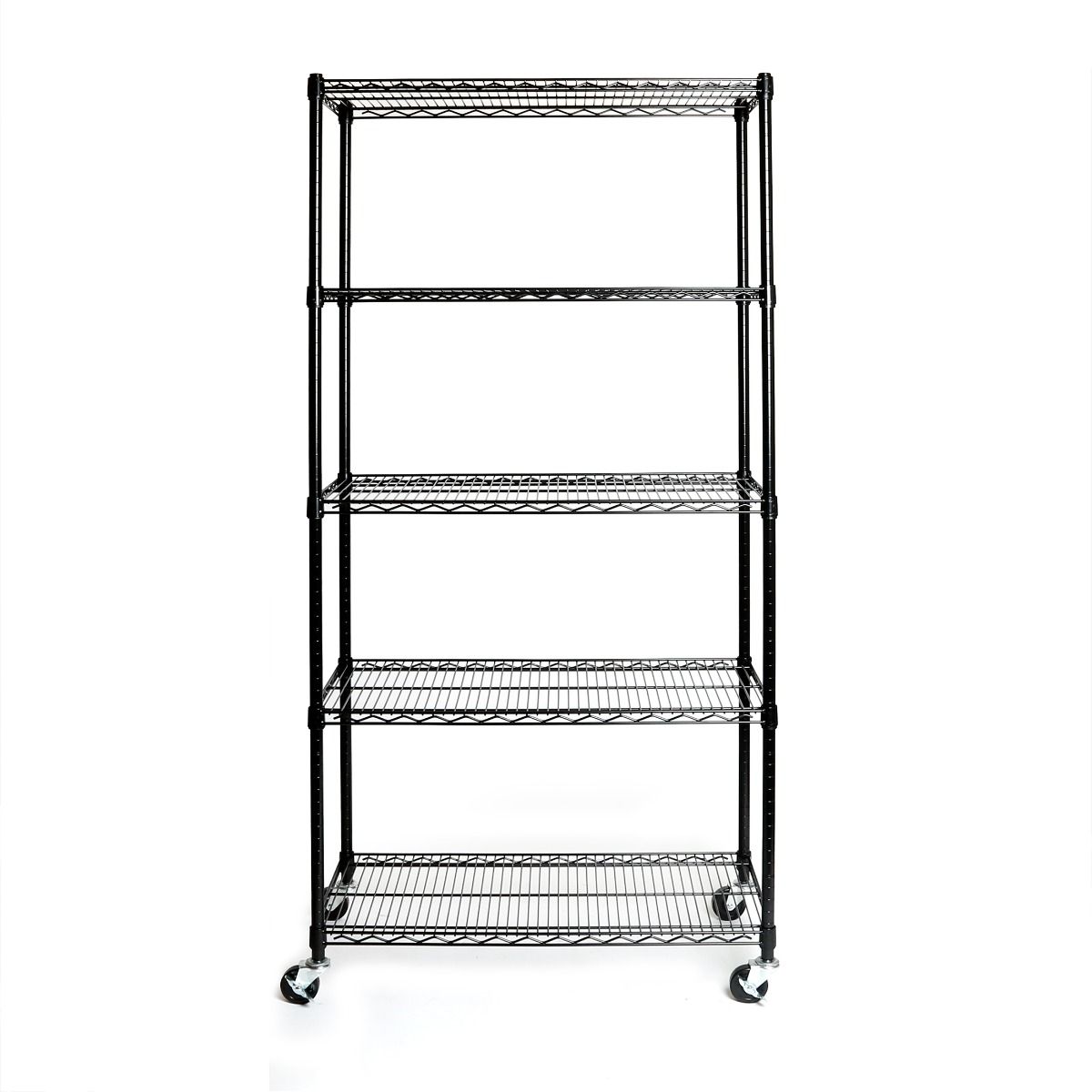 Black wire shelf 