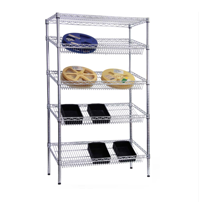 Wire Basket Shelving