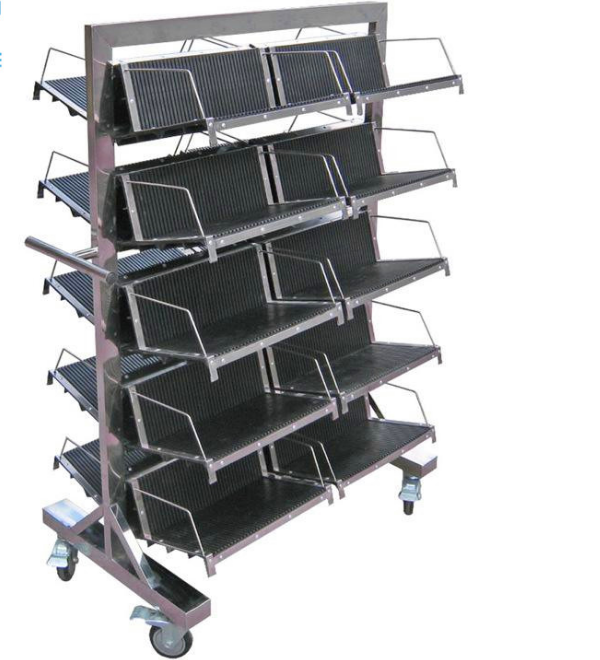 Anti static PCB hanging basket cart ESD storage pcb board SMT PCB trolley