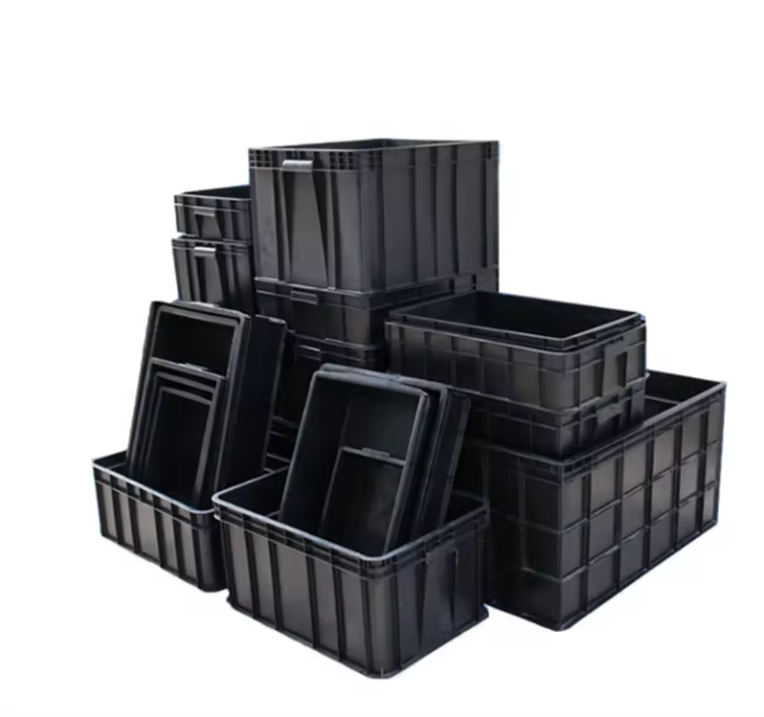 Plastic Container Electronic Components ESD Box